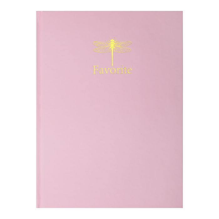 Канцелярська книга Buromax А4 FAVOURITE, PASTEL, 96 аркушів, клітинка, рожева (BM.2400-410)