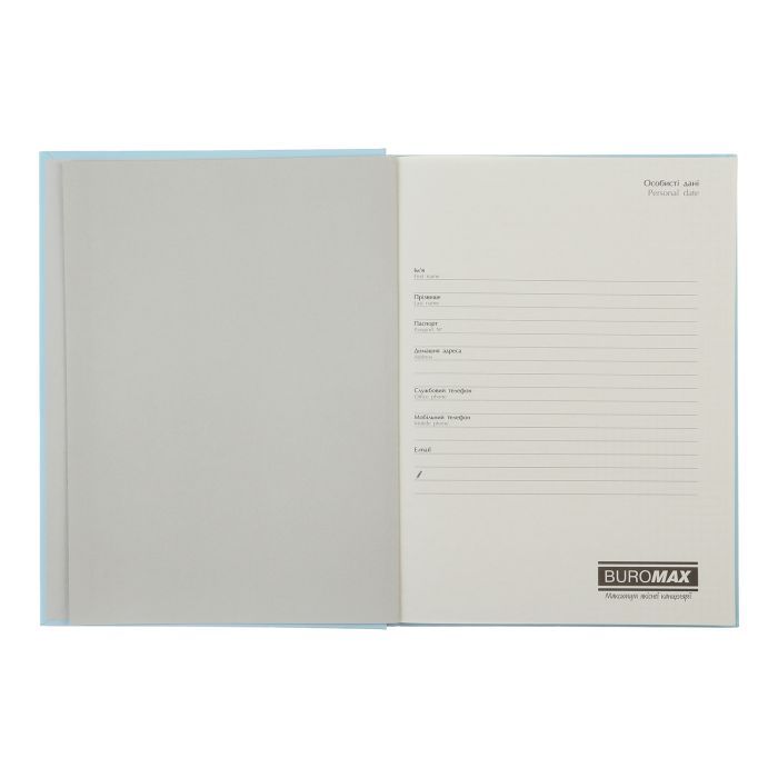 Канцелярська книга Buromax А4 FAVOURITE, PASTEL, 96 аркушів, клітинка, рожева (BM.2400-410) зображення 3