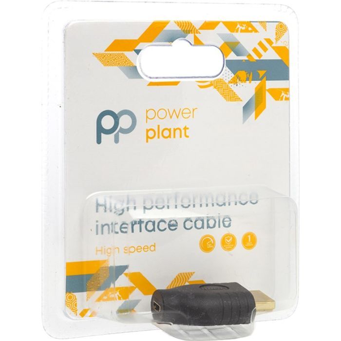 Перехідник HDMI (M) to micro HDMI (F) PowerPlant (CA912063) зображення 3