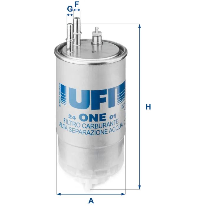 Фильтр топливный UFI 24.ONE.01 изображение 2