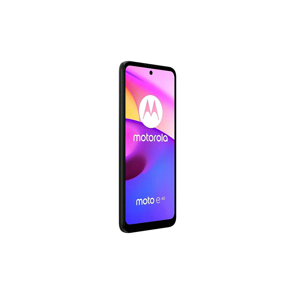 Мобільний телефон Motorola E40 4/64GB Carbon Gray зображення 4