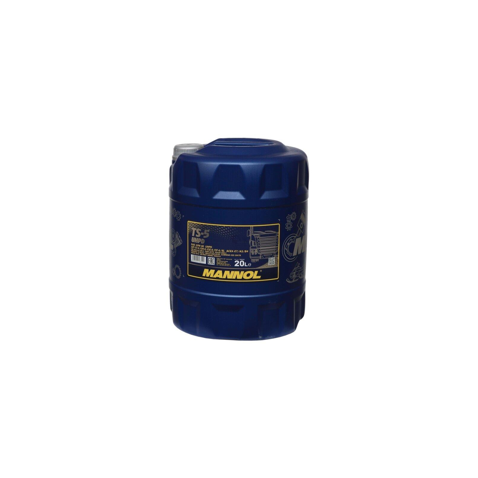 Моторное масло Mannol TS-5 UHPD 20л10W-40 (MN7105-20) изображение 2