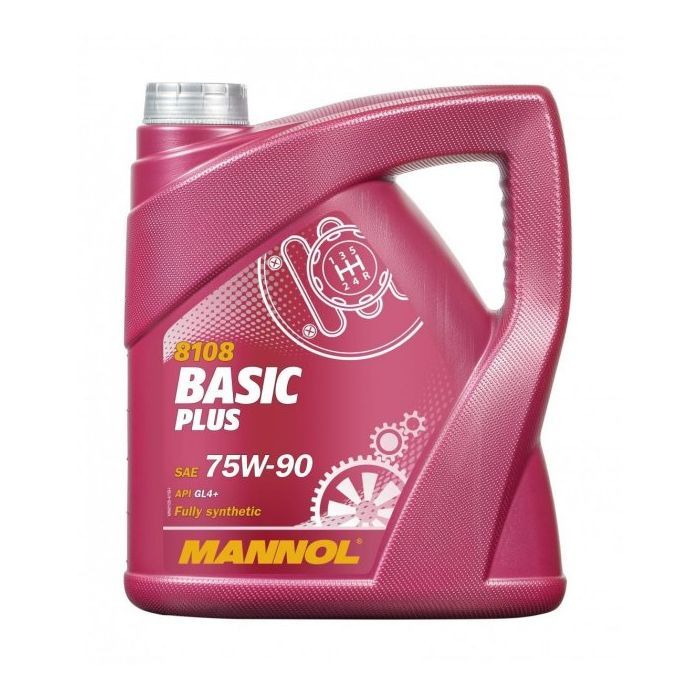 Трансмиссионное масло Mannol BASIC PLUS GETRIEBEOEL 1л 75W-90 (MN8108-1)