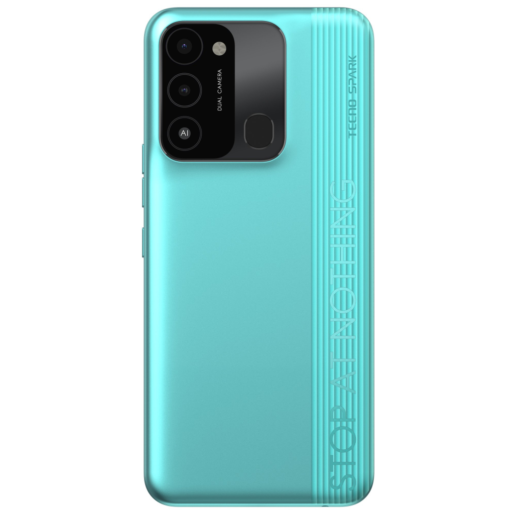 Мобільний телефон Tecno KG5n (Spark 8С 4/64Gb NFC) Turquoise Cyan (4895180777967) зображення 3