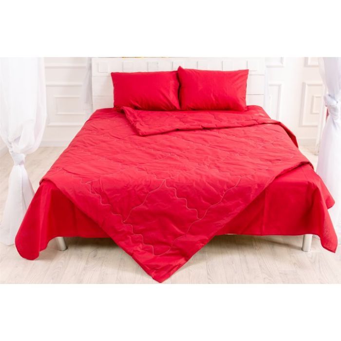 Ковдра MirSon Літній комплект №2616 EcoSilk 19-1655 Edmonda ковдру 200x220 (2200003109771) зображення 3
