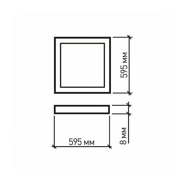 Светильник Eurolamp LED-Panel-36/40(110)(2) изображение 2
