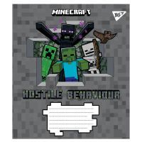 Тетрадь Yes А5 Minecraft 12 листов, клетка (766193)