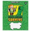 Тетрадь Yes А5 Minecraft 12 листов, клетка (766193) изображение 2