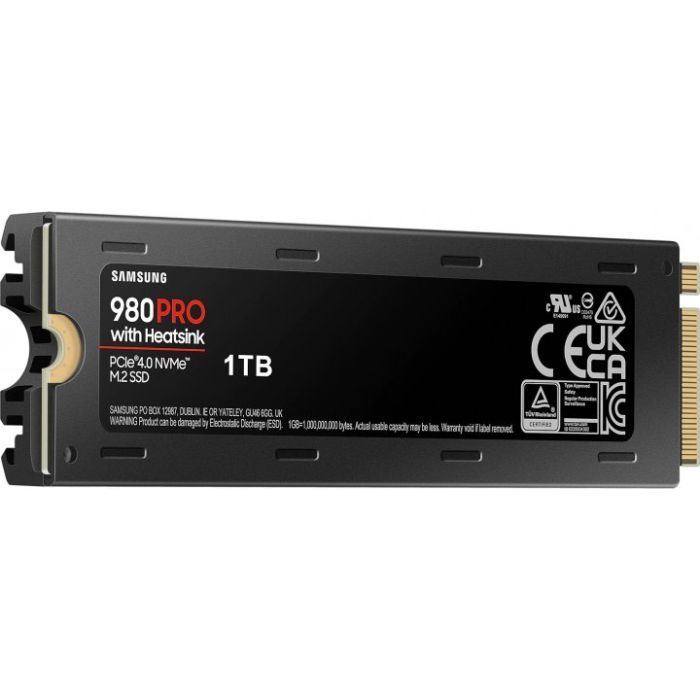 Накопитель SSD M.2 2280 1TB 980 PRO with Heatsink Samsung (MZ-V8P1T0CW) изображение 4