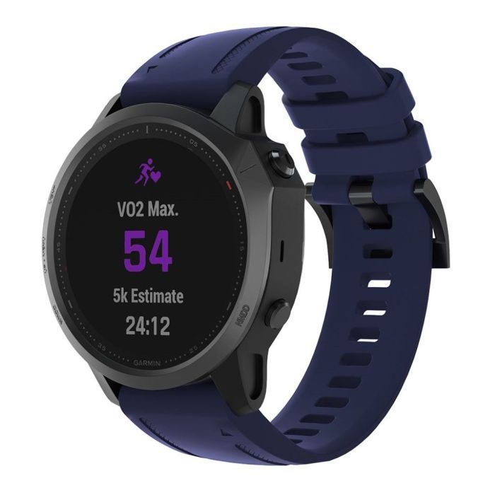 Ремешок для смарт-часов Armorstandart Silicone 20mm для Garmin Fenix 5s/6s Black (ARM60799)