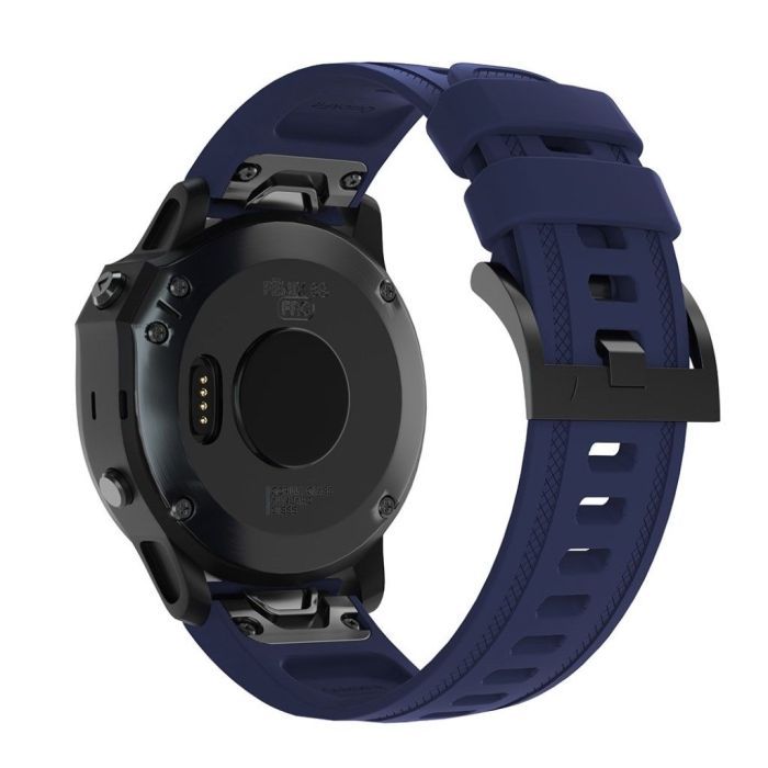 Ремешок для смарт-часов Armorstandart Silicone 20mm для Garmin Fenix 5s/6s Black (ARM60799) изображение 2