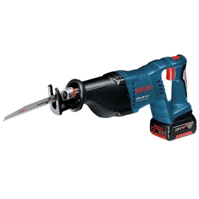 Сабельная пила Bosch GSA 18 V-LI + GBA 18 4,0 Ач + GAL 18V-40 (0.615.990.L6H)