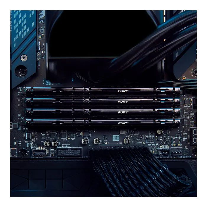 Модуль памяти для компьютера DDR5 16GB (2x8GB) 5200 MHz Beast Black Kingston Fury (ex.HyperX) (KF552C36BBEK2-16) изображение 7
