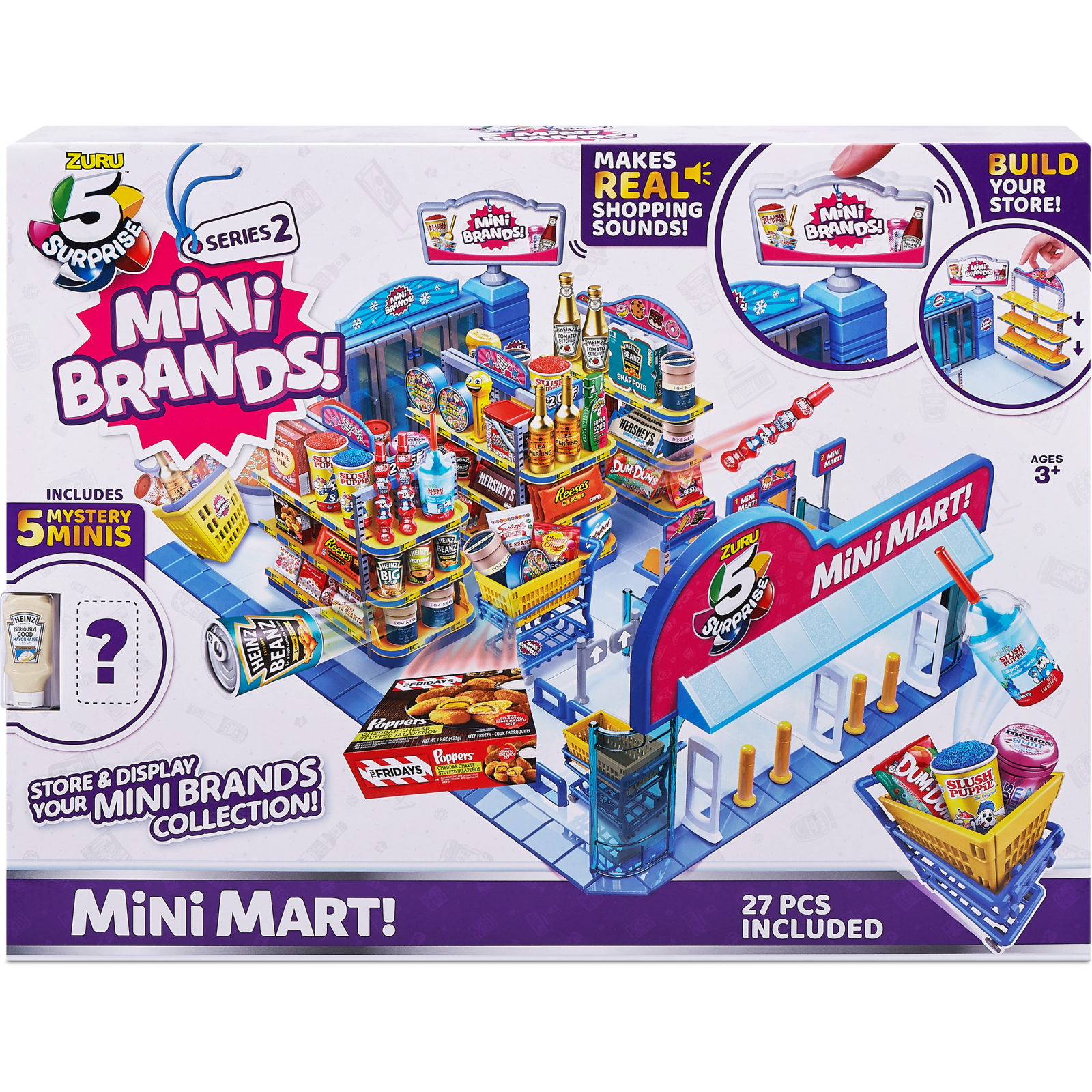 Игровой набор Zuru Mini Brands Supermarket Супермаркет (77172)