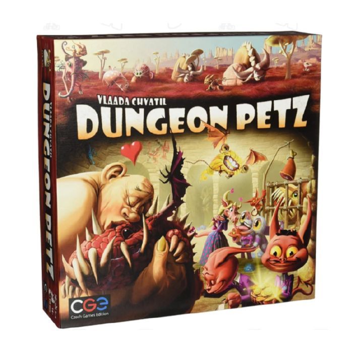 Настольная игра Czech Games Edition Dungeon Petz (Любимые Подземелий), английский (8594156310158)