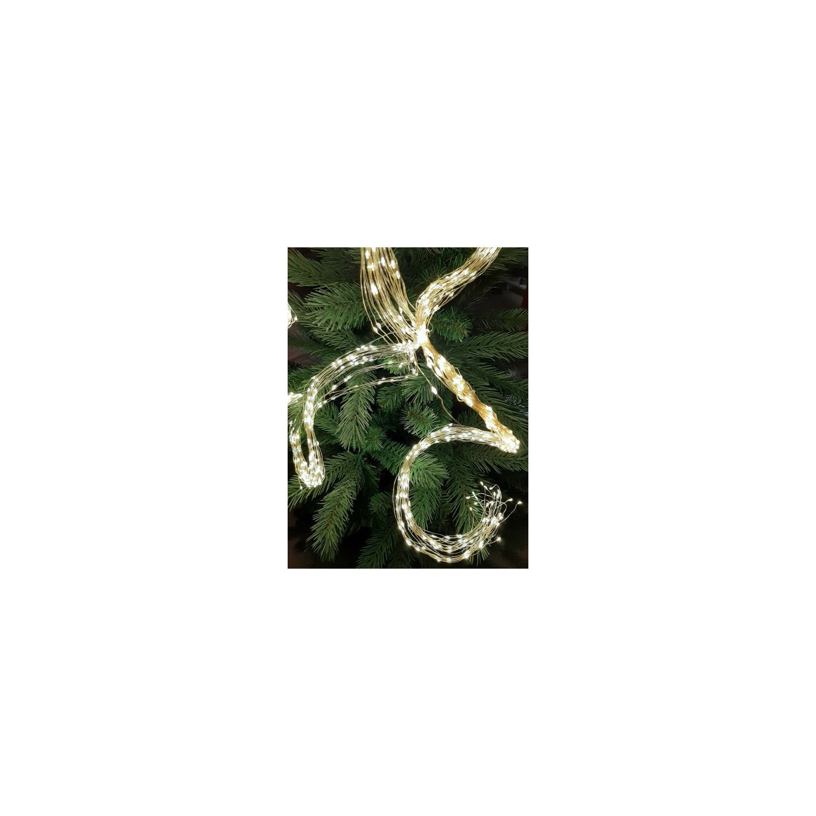 Гирлянда Luca Lighting Охапка струн 2 м серебряная струна теплый белый (8718861853377) изображение 3