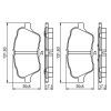 Гальмівні колодки Bosch 0986494792 зображення 2