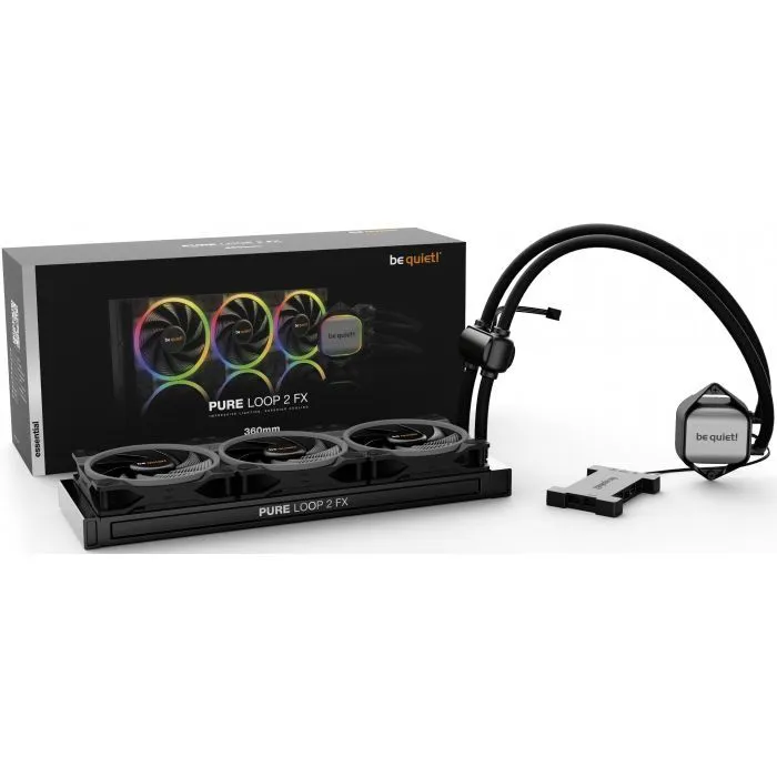 Система жидкостного охлаждения Be quiet! Pure Loop 2 FX 360mm (BW015) изображение 4