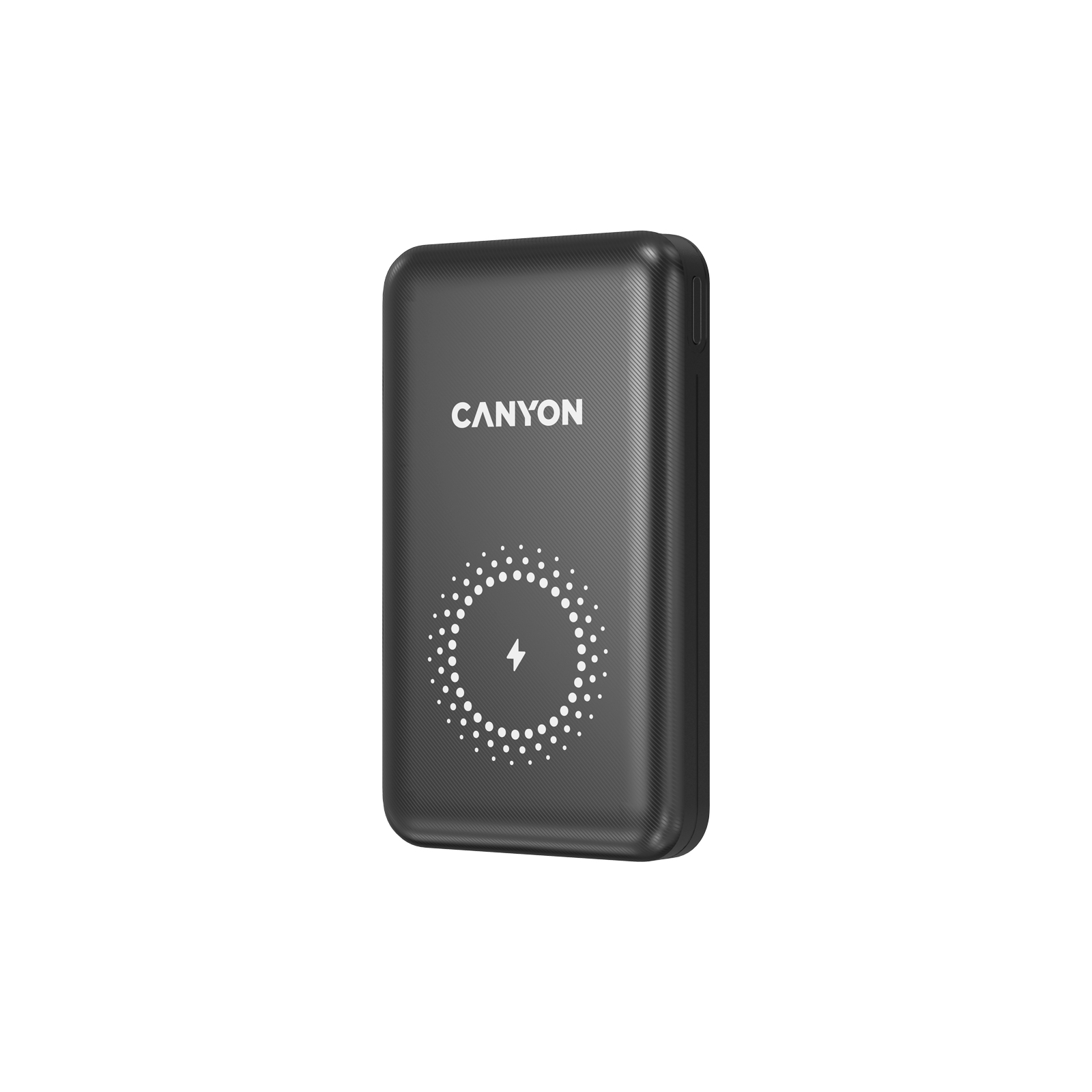 Батарея универсальная Canyon PB-1001 10000mAh, PD/18W, QC/3.0 +10W Magnet wireless charger, white (CNS-CPB1001W)