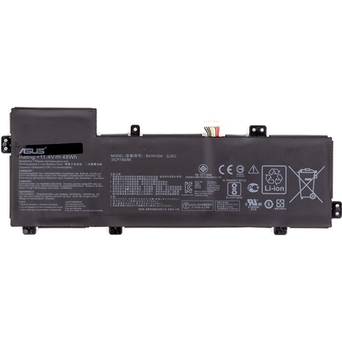 Аккумулятор для ноутбука ASUS Zenbook UX510 (B31N1534) 11.4V 4240mAh (NB431571)