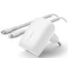 Зарядное устройство Belkin Home Charger 30W PD PPS USB-С - Lightning 1m (WCA005VF1MWH-B5)
