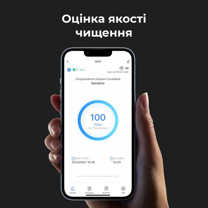 Електрична зубна щітка AENO ADB0002S зображення 9