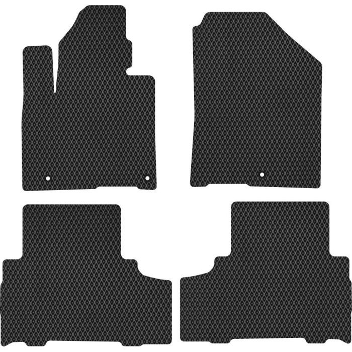 Коврик в салон EVAtech Kia Sorento Prime 7 seats 2014-2020 3 поколі (KI32619PVC4RBB)