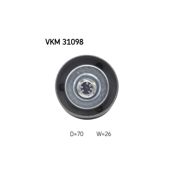 Ролик натяжителя ремня SKF VKM 31098 изображение 2