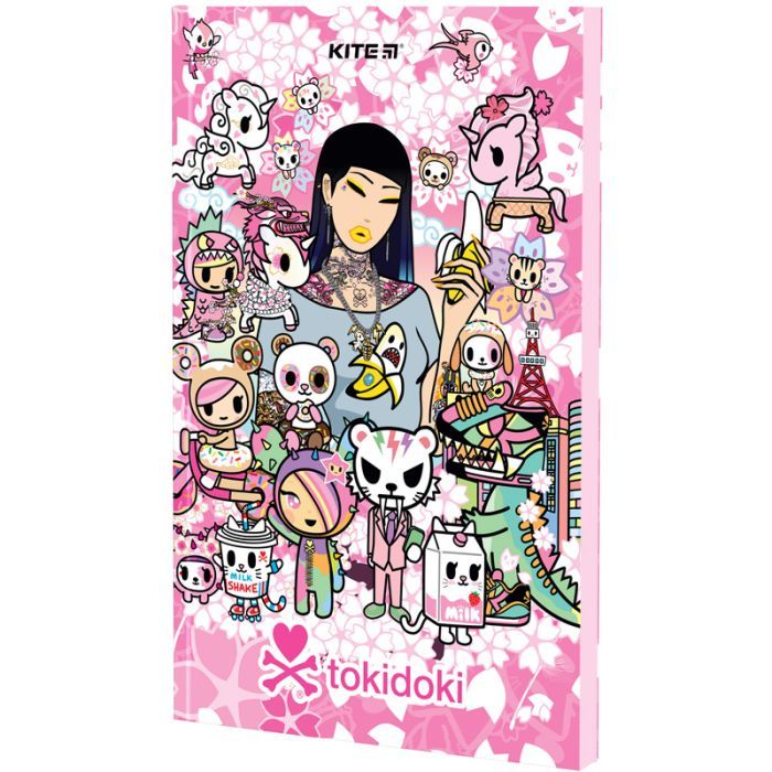 Блокнот Kite термобиндер tokidoki А5, 64 листа, нелинированный (TK23-193-1)