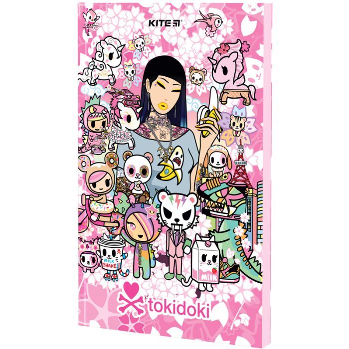 Блокнот Kite термобиндер tokidoki А5, 64 листа, нелинированный (TK23-193-1)