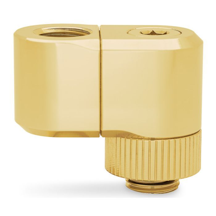 Фитинг для СЖО Ekwb EK-Quantum Torque Double Rotary Offset 21 - Gold (3831109893142) изображение 4