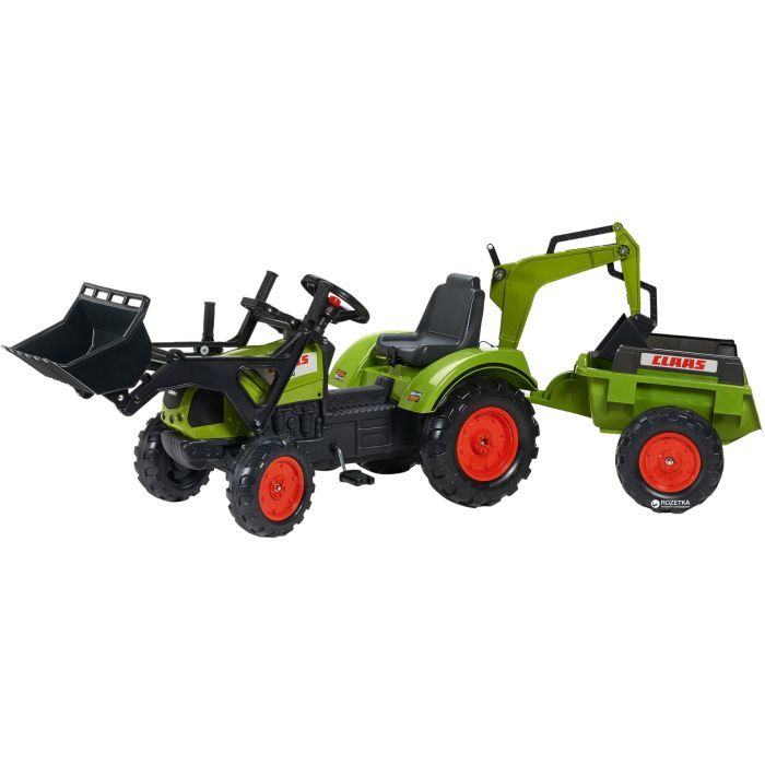 Веломобиль Falk Claas Arion трактор на педалях Зеленый (2070Y)