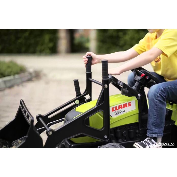 Веломобиль Falk Claas Arion трактор на педалях Зеленый (2070Y) изображение 3