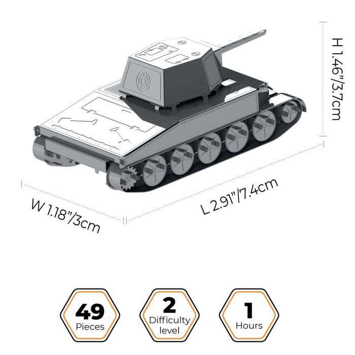 Конструктор Metal Time колекційна модель T67 (MT066) зображення 2