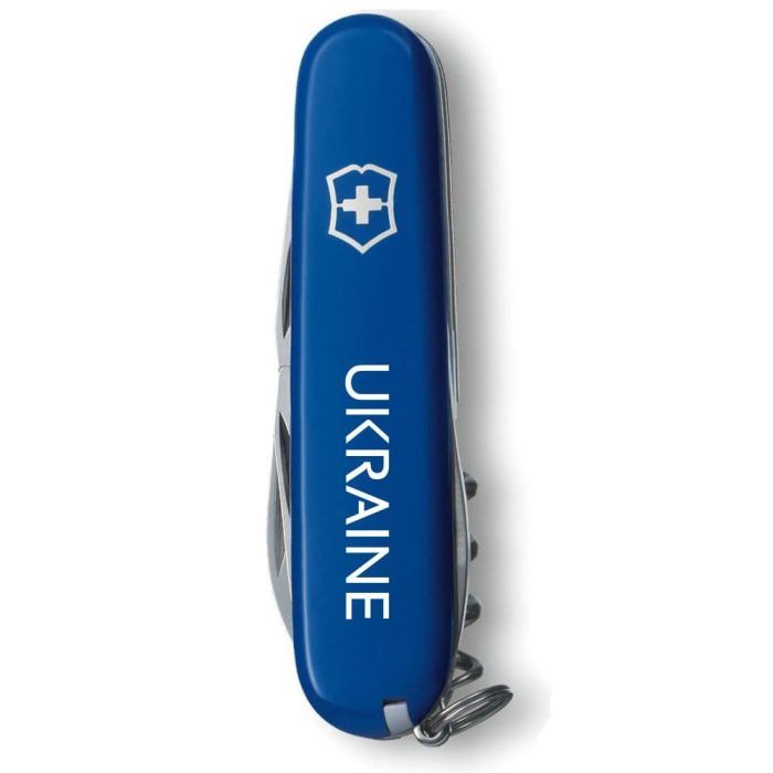 Ніж Victorinox Spartan Ukraine Blue "Квіти" (1.3603.2_T1050u) зображення 4