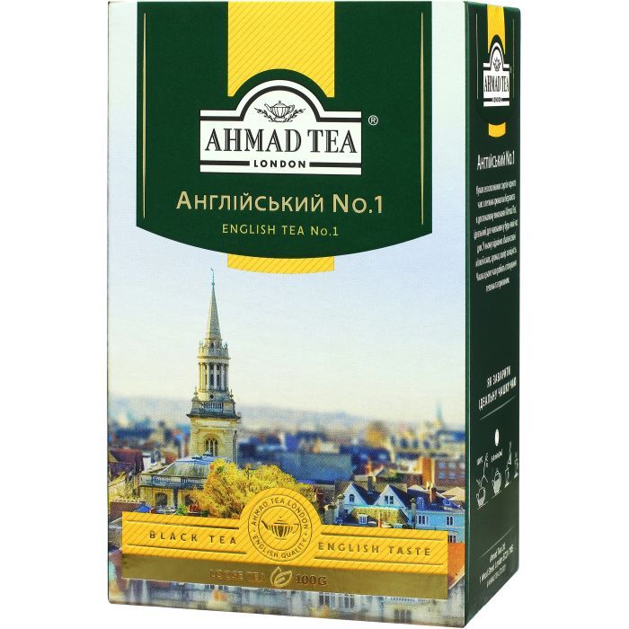 Чай Ahmad Tea Английский №1 100 г (54881008990)