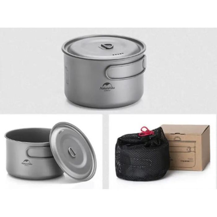Котел туристический Naturehike NH18 1,3 л (6927595733561) изображение 3