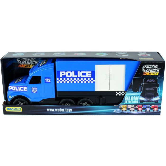 Спецтехніка Wader Magic Truck авто поліція (36200) зображення 2