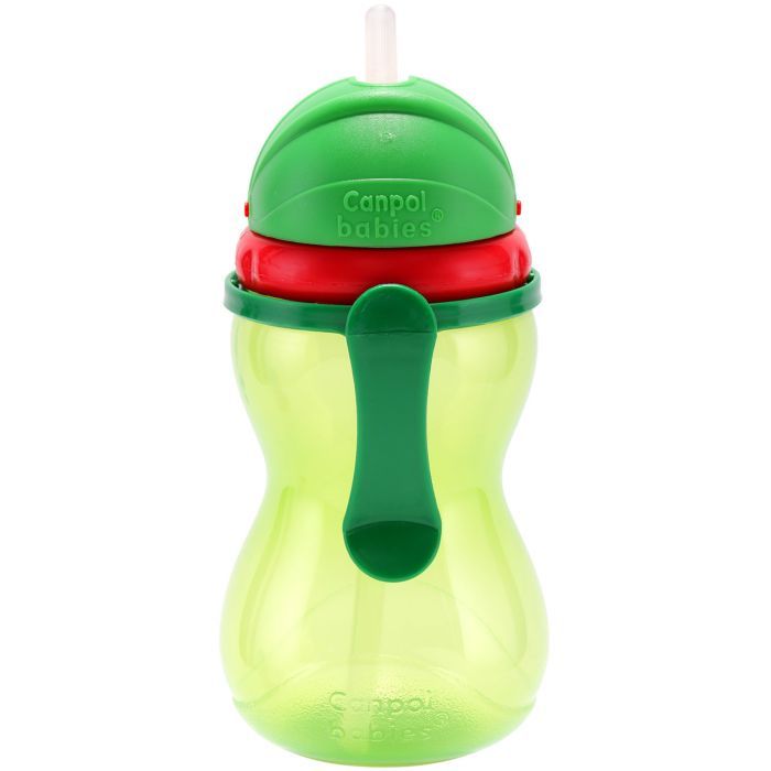 Поїльник-непроливайка Canpol babies 370 мл Рожевий (56/113_pin) зображення 4