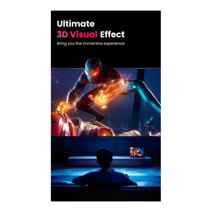 Кабель мультимедийный DisplayPort M to DisplayPort M 3.0m V1.4 Ugreen (80393) изображение 6