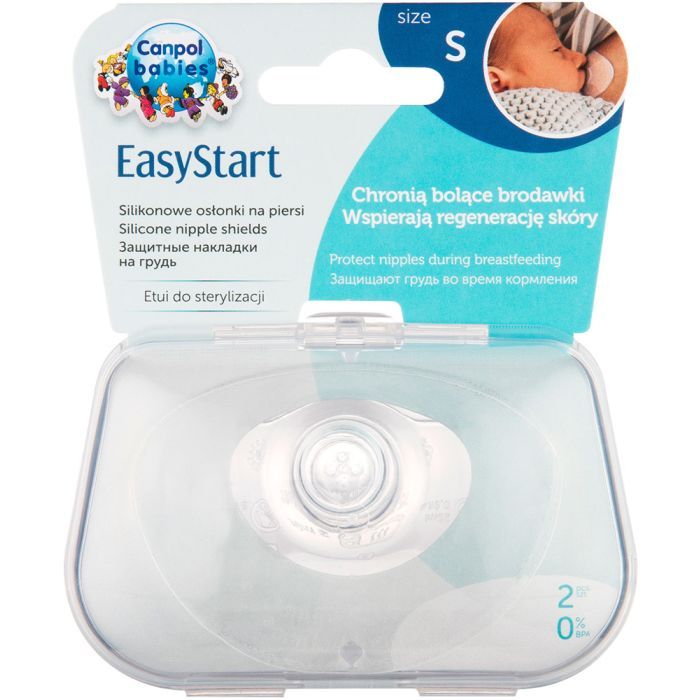 Защитная накладка на сосок Canpol babies EasyStart S 2 шт (18/602) изображение 3