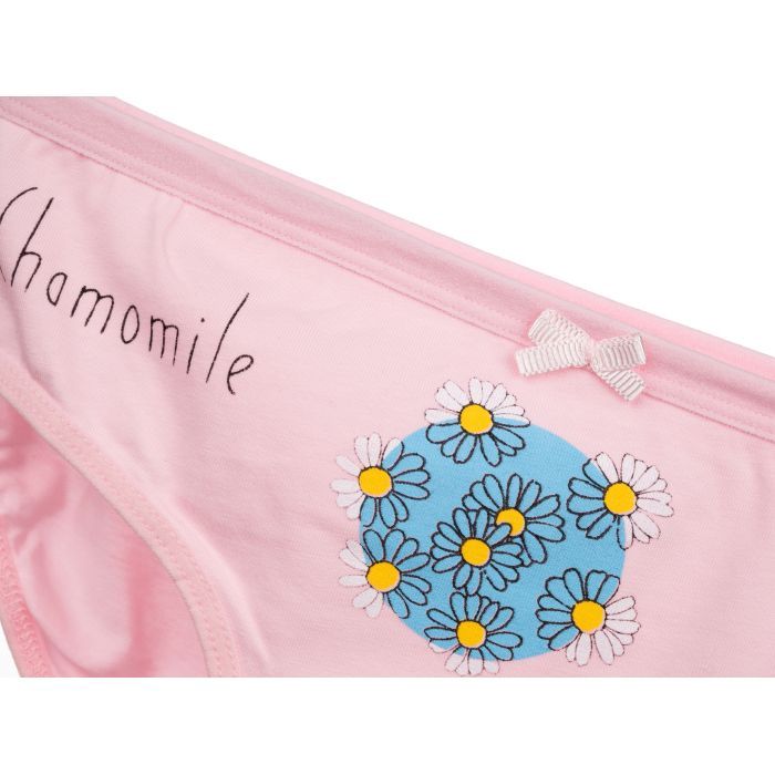 Труси дитячі BiyoKids з квіточкою (3266-164G-lightpink) зображення 2