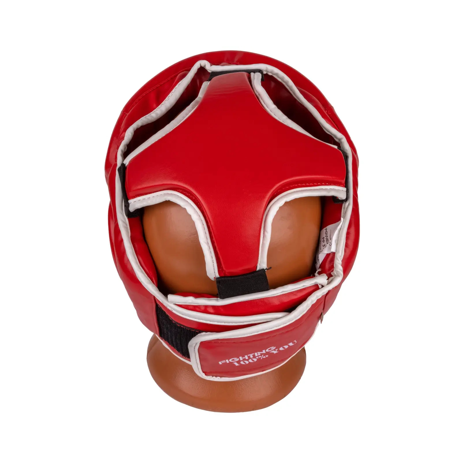 Боксерский шлем PowerPlay 3100 PU Червоний S (PP_3100_S_Red) изображение 4