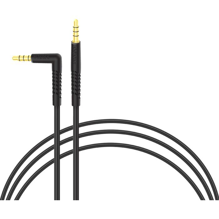 Кабель мультимедийный 3.5mm M to 3.5mm M 1.2m 90° corner Intaleo (1283126559594)