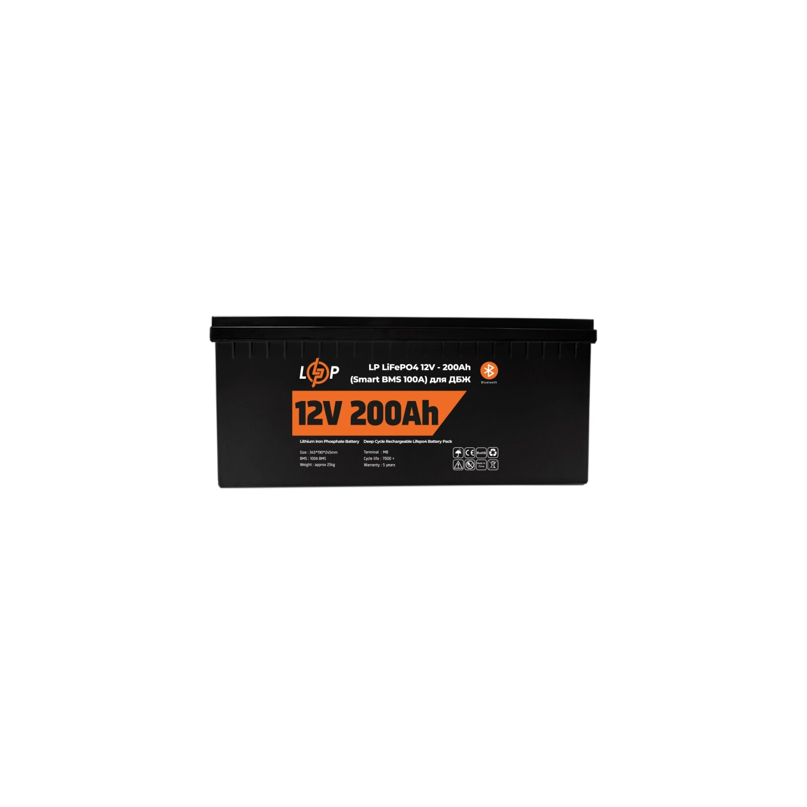 Батарея LiFePo4 LogicPower 12V (12.8V) - 200 Ah (2560Wh) (20198) изображение 3