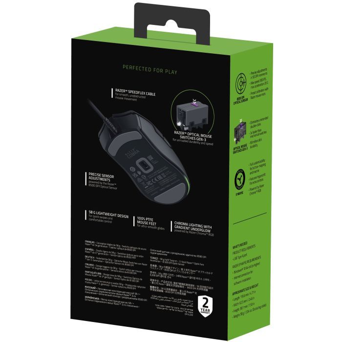 Мышка Razer Cobra USB Black (RZ01-04650100-R3M1) изображение 6