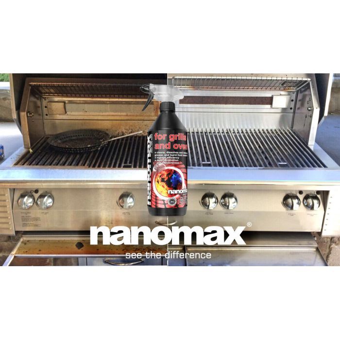 Средство для чистки духовок Nanomax Ovens, Fireplaces & Grills 1000 мл (5901549955170) изображение 2