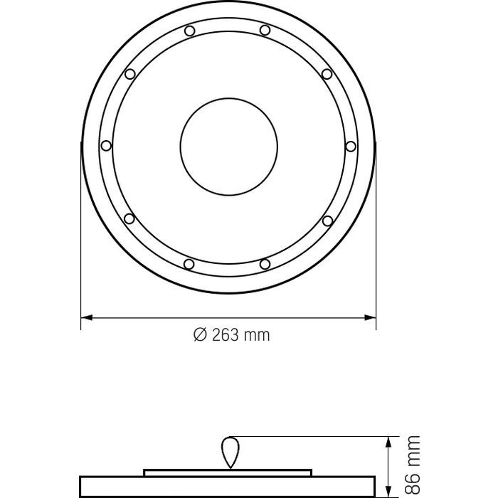 Светильник Videx 100W 5000K 12000Lm 220V чорний (VL-HBe03-1005B) изображение 7