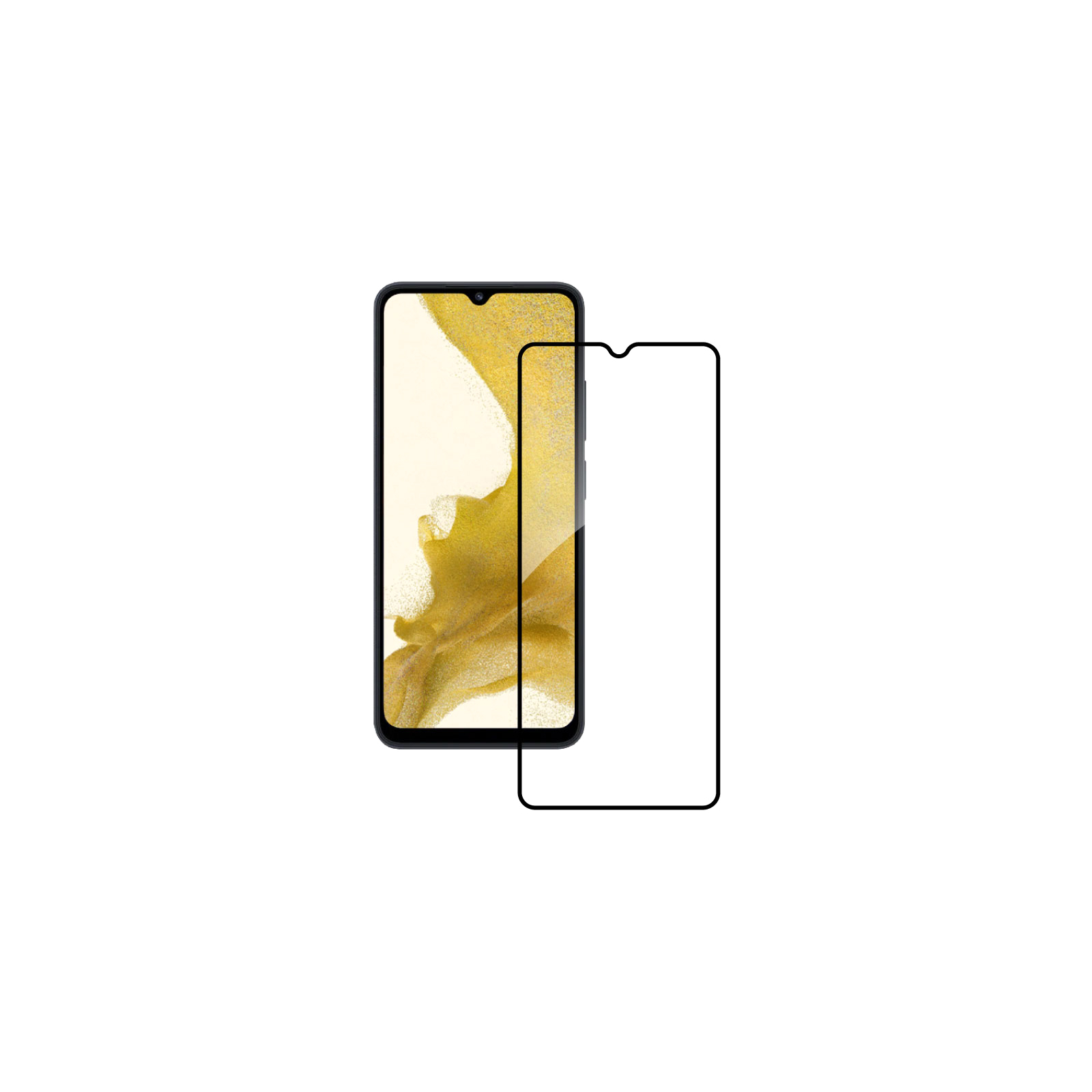 Стекло защитное Global Full Glue Xiaomi Redmi 12C (1283126573767) изображение 2