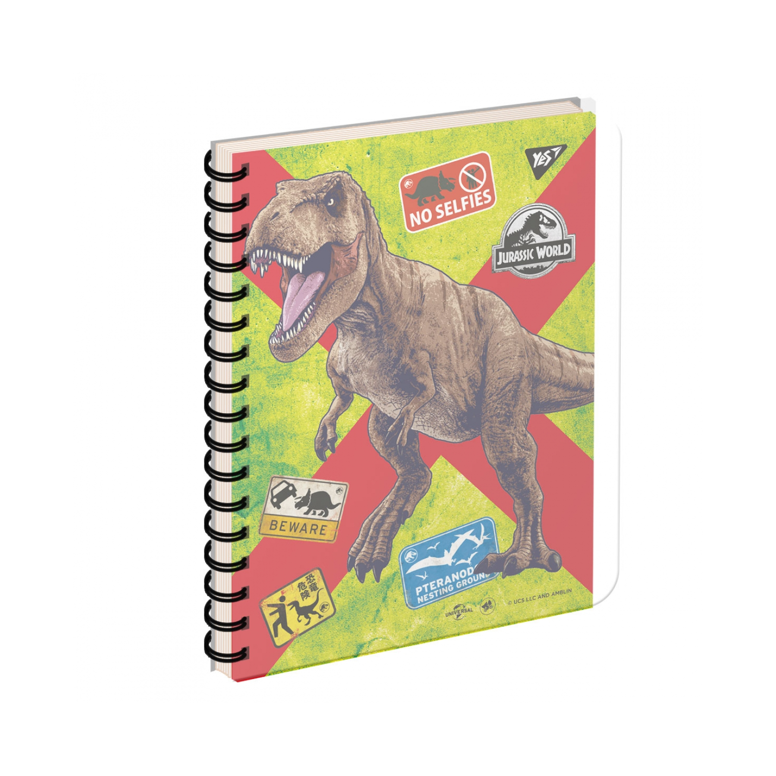 Блокнот Yes А5/144 пл.обкл. Jurassic World. Dino tracker (681872)